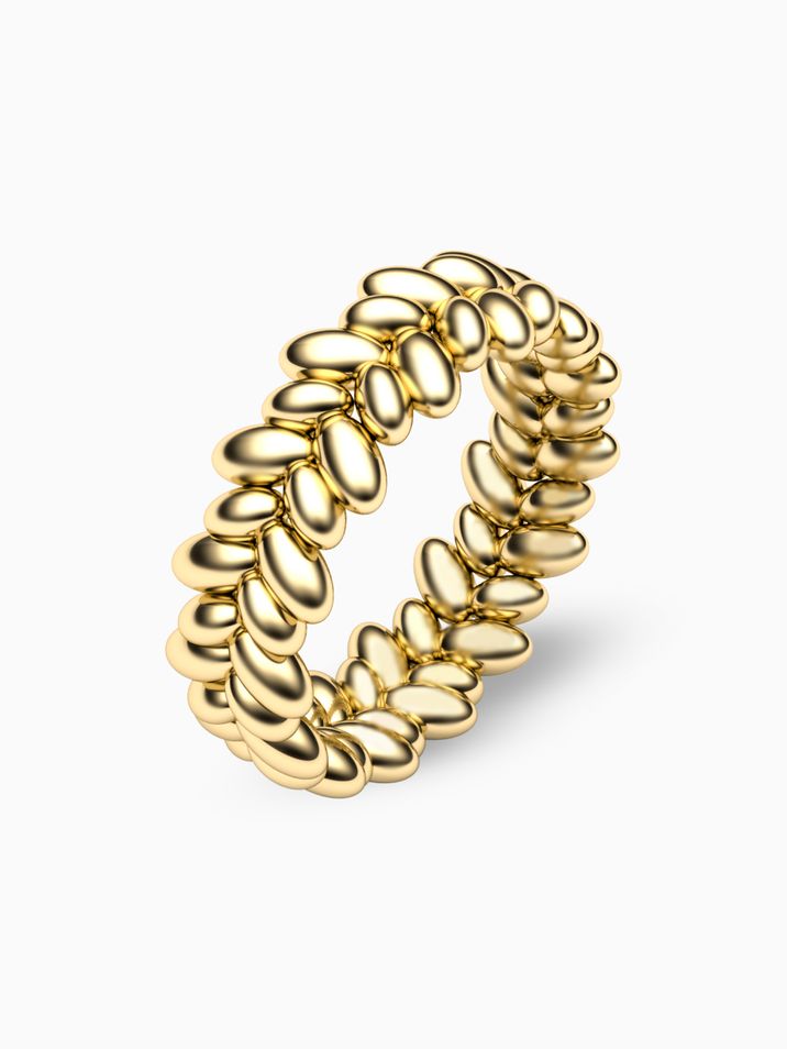 Laurel Leaf ring 002