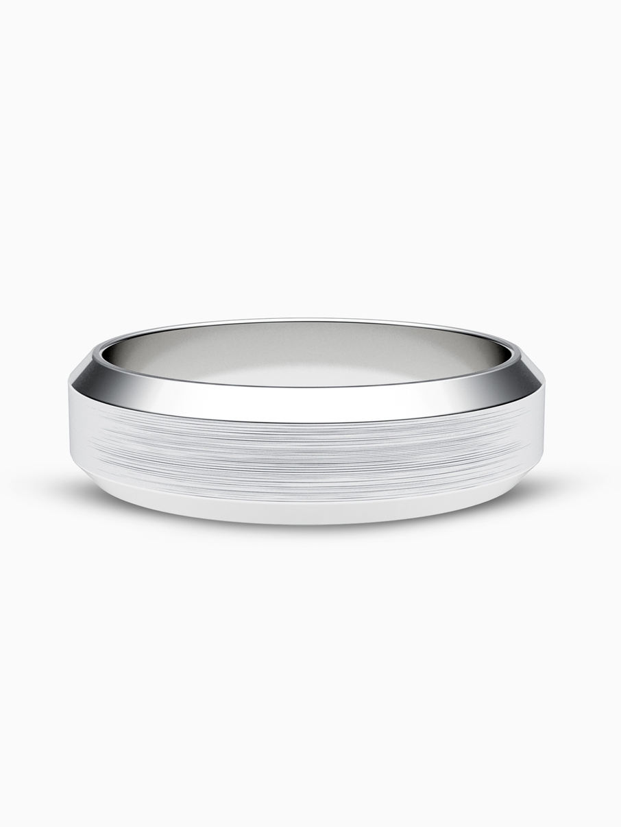 Pánsky snubný prsteň 011