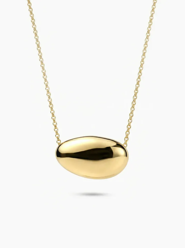 Náhrdelník žluté zlato z kolekce Vavříny KORBIČKA