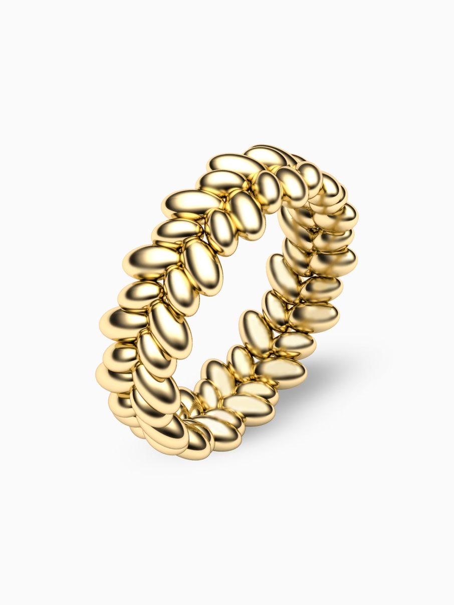 Laurel Leaf ring 002